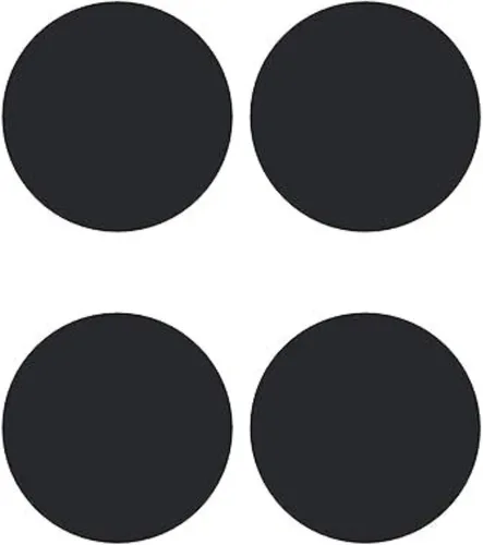 Vista 131 de LiteMark Calcomanías extra pequeñas, puntos de vinilo extraíbles, calcomanías circulares con acabado mate, calcomanías redondas para pared de aula