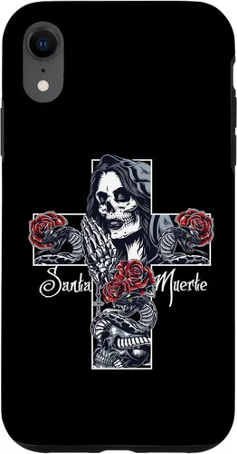 Vista 25 de Funda con diseño de calavera de Santa Muerte para iPhone 17