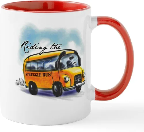 Vista 27 de CafePress Bus Driver Gift Idea Tazas Taza de café de cerámica de 11 oz (11.0 fl oz)