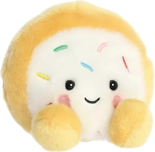 Vista 3 de Aurora® Adorable Palm Pals™ Crumble Cookie™ Animal de peluche - Divertido muñeco de felpa coleccionable para niños y coleccionistas adultos
