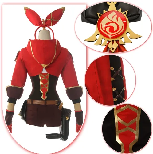 Vista 4 de NSPSTT Genshin Impact Cosplay Kokomi Cosplay Beidou Cosplay Yae Miko Cosplay