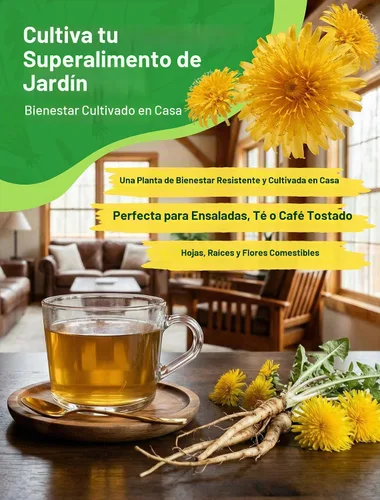 Vista 4 de Semillas de diente de león para plantar: más de 4,000 semillas de hierbas de diente de león (Taraxacum officinale), hojas comestibles, raíces