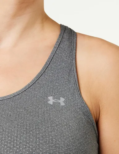 Vista 5 de Under Armour - Camiseta sin mangas HeatGear Armour Racer para mujer