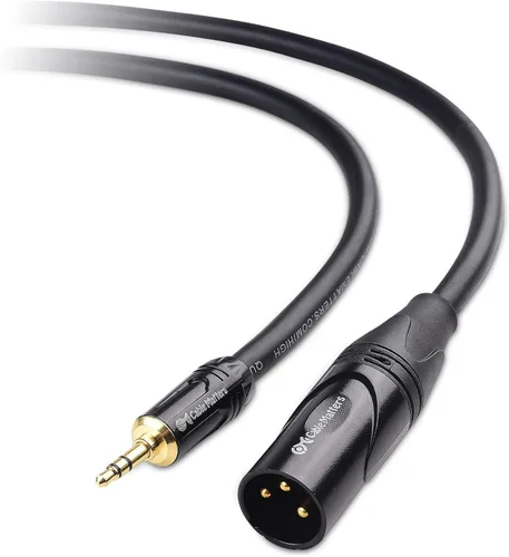 Vista 2 de Cable Matters 1 cable XLR de 0.138 in a XLR - Cable 2 desequilibrado de 0.138 in a XLR - 6 pies