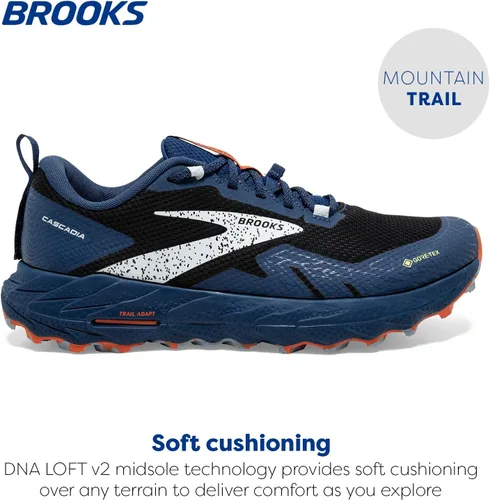 Vista 3 de Brooks Zapatillas de running impermeables Cascadia 17 GTX para hombre