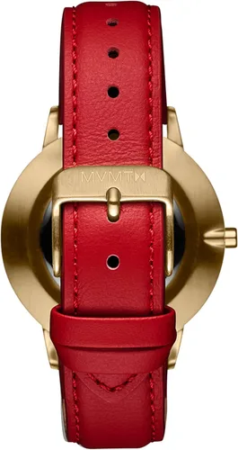 Vista 2 de MVMT Boulevard - Reloj para mujer (1.496 in), color rojo rubí