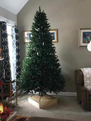 Vista 5 de Soporte de repuesto para árbol de Navidad para árboles artificiales, base plegable para árboles artificiales de 4 a 6 pies, se adapta a postes