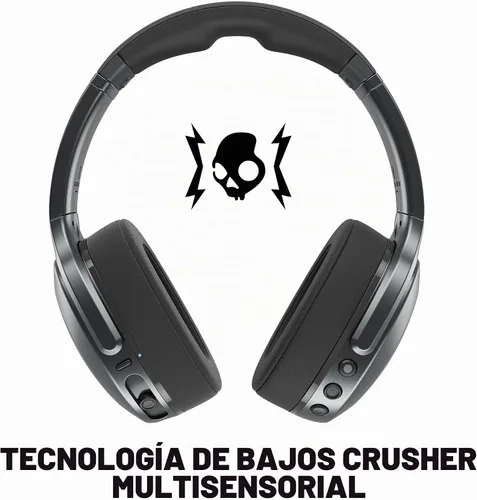 Vista 2 de Skullcandy Crusher 540 Auriculares inalámbricos activos con graves Carbón