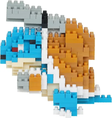Vista 5 de Nanoblock - Pokémon - Mega Blastoise, kit de construcción de la serie Pokémon