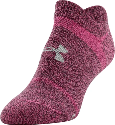Vista 2 de Under Armour Calcetines ligeros invisibles Essential 2.0 para mujer, 6 pares