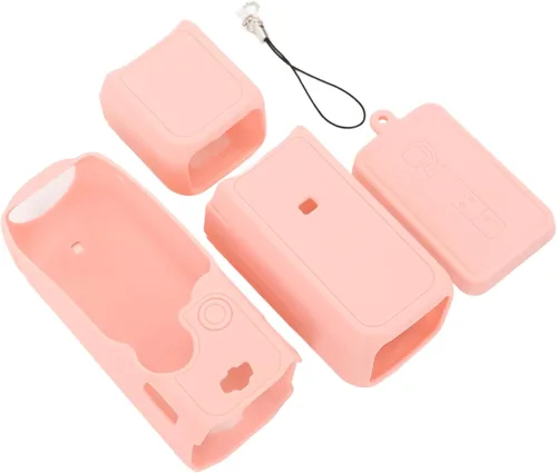 Vista 11 de Yunseity Funda de silicona para cámara deportiva, 3 fundas protectoras, funda suave y flexible para cámara OSMO 3, accesorio protector completo
