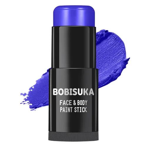 Vista 18 de BOBISUKA Barra de pintura negra para la cara y el cuerpo, palitos negros para deportes, béisbol, softbol, fútbol, kit de pintura negra