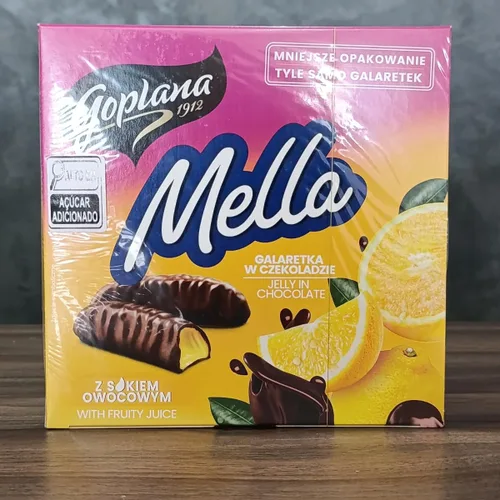 Vista 2 de Jutrzenka MELLA - Gelatina de limón recubierta de cocolato, 6.7 onzas