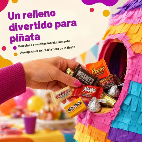 Vista 8 de Paquete surtido de dulces de chocolate – Mezcla de chocolate a granel de 20 libras – Dulces de chocolate envueltos individualmente – Variedad