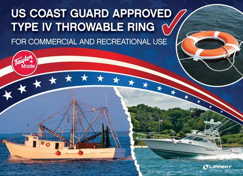 Vista 5 de Taylor Made Coast Guard Approved Life Ring