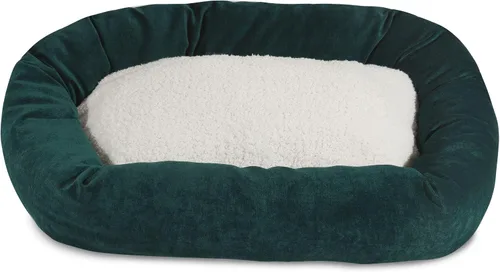 Vista 14 de Cama para perro de 24 pulgadas Apple Villa Collection Sherpa Bagel