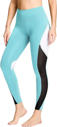 Vista 82 de Malla Queenieke 8030 de yoga, para correr, leggings con color combinado, para mujer