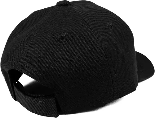 Vista 3 de Trendy Apparel Shop Gorra de béisbol ajustable estructurada de tamaño de bebés llanos