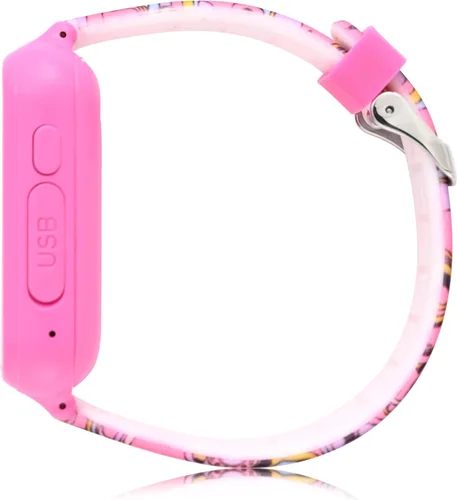 Vista 4 de Accutime Reloj inteligente interactivo Lay Lay, Rosado, Moderno