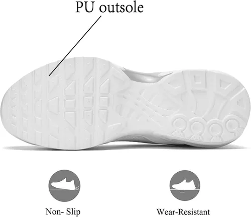 Vista 5 de Zapatillas deportivas de moda antideslizantes con cámara de aire para hombre, zapatos para correr, entrenamiento atlético, tenis y baloncesto