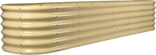 Vista 15 de Land Guard Kit de cama de jardín elevada galvanizada de 8 x 2 x 1 pies, cajas de jardín elevadas de capacidad de 108 galones para exteriores, camas
