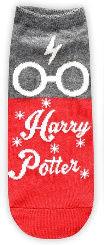 Vista 3 de Harry Potter Hedwig Marauders Map Platform 9 34 - Calcetines tobilleros para mujer (5 unidades), Multi