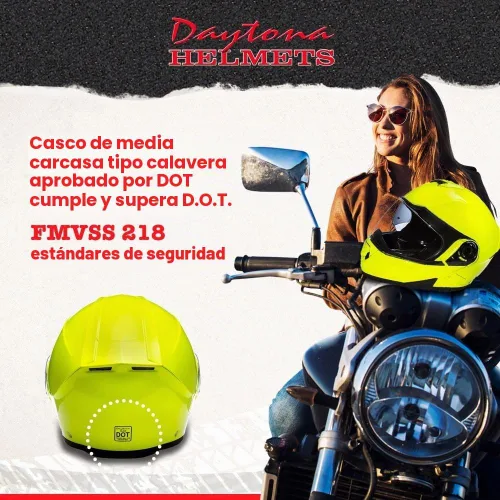 Vista 4 de Daytona Helmets Glide - Casco modular de motocicleta – Casco de motocicleta abatible aprobado por DOT – Casco de motocicleta de cara completa listo