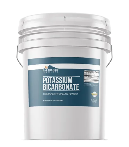 Vista 7 de Earthborn Elements, Bicarbonato de potasio, 10 Lb