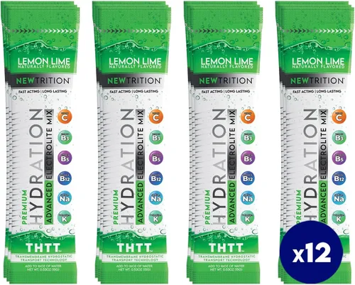Vista 21 de Polvo de hidratación, paquetes de polvo de electrolitos, paquetes hidratantes con sabor natural para agua, electrolitos hidratantes de acción rápida