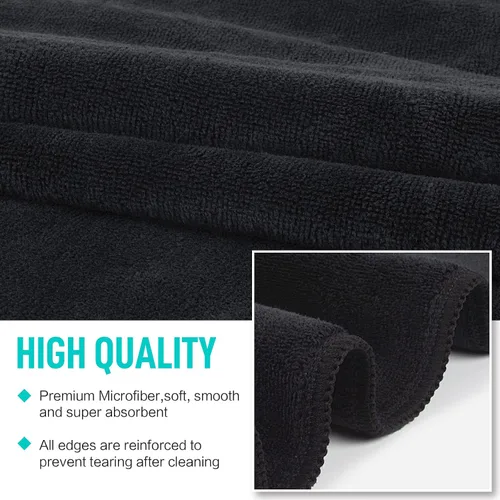 Vista 3 de SINLAND Toallas de microfibra para gimnasio, súper absorbentes, compactas, toalla de entrenamiento de viaje, secado rápido, toalla de sudor