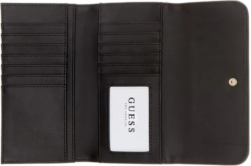 Vista 3 de GUESS Clutch delgado Rikki para mujer, Negro -, Cartera delgada
