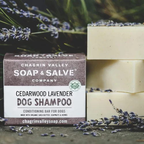 Vista 7 de Chagrin Valley Soap & Salve Champú y acondicionador orgánico certificado para perros, champú para perros que alivia la picazón en la piel