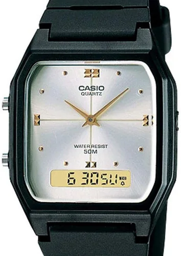 Vista 3 de Casio AW48HE-7AV Reloj analógico digital de doble zona horaria para hombre Digital