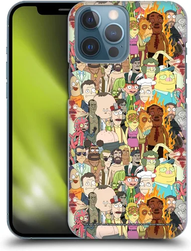 Vista 9 de Head Case Designs Funda rígida con licencia oficial de Rick and Morty Aliens Season 3, compatible con Apple iPhone 13 Pro Max