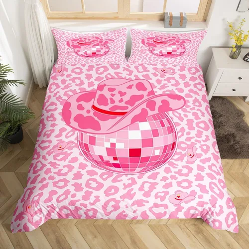 Vista 13 de Manfei Juego de funda de edredón occidental, tamaño individual, juego de ropa de cama de caballo de vaquero de 2 piezas, funda de edredón de cactus