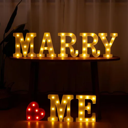 Vista 7 de Números Decorativos con Luces LED, Decoraciones de Cumpleaños número 13, Luces de Números LED Blanco Cálido, Letrero de Número de Marquesina