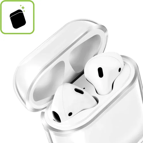 Vista 4 de Head Case Designs Officially Licensed Christos Karapanos Phoenix Art Mix Clear Hard Crystal Cover Compatible with Apple AirPods Pro Charging Case
