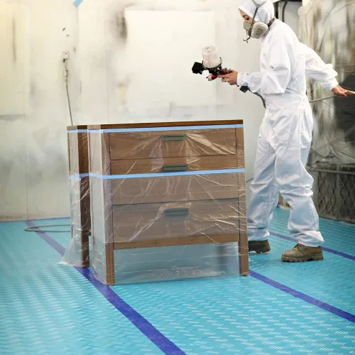 Vista 6 de Trimaco Aqua Shield - Cinta de costura para protección de superficies, 2.835 in x 180.4 ft