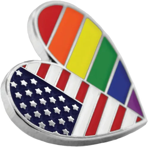Vista 6 de PinMart Gay Pride LGBT - Pin de solapa esmaltado