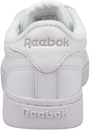 Vista 3 de Reebok Tenis dobles Club C para mujer, Transparente
