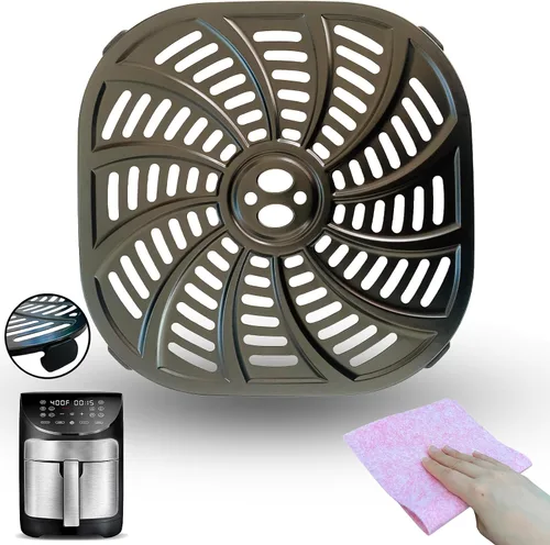 Vista 12 de Placa para freidora de aire de 8 cuartos para freidora de aire PowerXL Vortex Pro Plus, parrilla antiadherente mejorada para freidora de aire