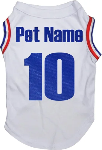 Vista 7 de Petitebella Personalize Camiseta para perro cachorro con tema nacional (Argentina, XS)