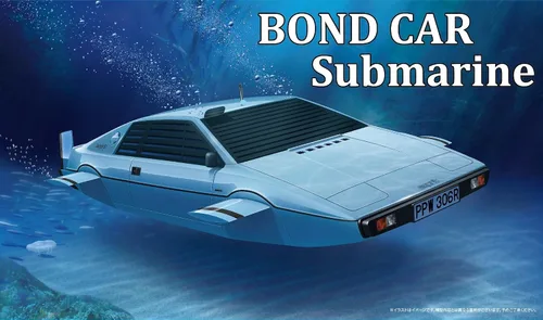 Vista 3 de 1/24 ESCALA BOND COCHE Submarino PLÁSTICO