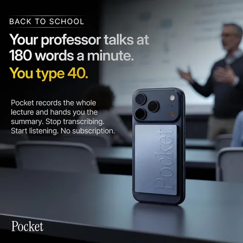 Vista 4 de Pocket AI Grey + Blue 2-Pack