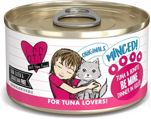 Vista 29 de Weruva BFF - Comida húmeda natural para gatos, atún y pollo 4 Eva en salsa, lata de 3 onzas, paquete de 24