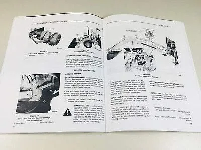 Vista 3 de Manual Set para Ford 555B Tractor Cargador Retroexcavadora Propietarios Operadores Servicio Taller de Reparación