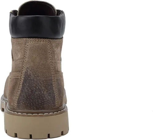 Vista 6 de EYUSHIJIA Botas de senderismo impermeables para hombre, botas de nieve para caminar