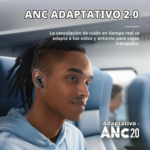 Vista 3 de Soundcore by Anker Liberty 4 NC - Auriculares inalámbricos (paquete de 5)