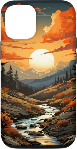 Vista 28 de Great Smoky Mountains - Mountain Scene Mountain Theme Nature Case for iPhone 17