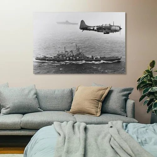 Vista 7 de Batalla de Tarawa Aviones Militares de la Segunda Guerra Mundial, cuadro en blanco y negro, vintage, de la Marina de los Estados Unidos, Aviación Ar